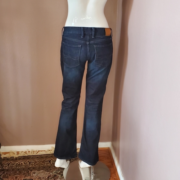 LUCKY Brand Sweet Jean Boot dark jeans 4 27 Ankle - Picture 3 of 5